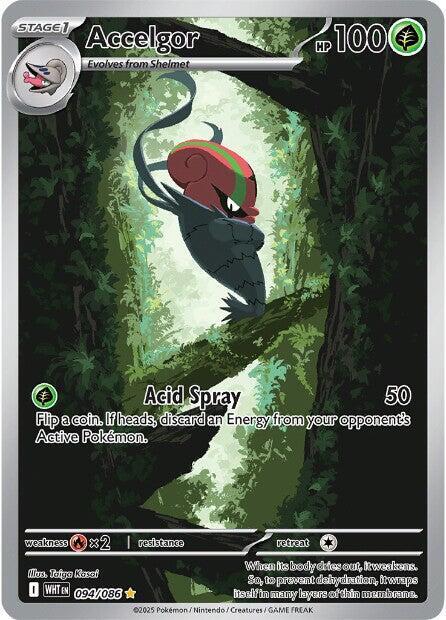 Accelgor - 094/086 094/086 Illustration Rare White Flare Pokémon card