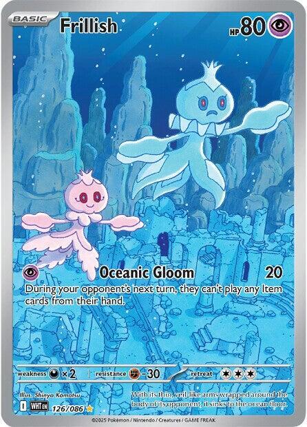 Frillish - 126/086 126/086 Illustration Rare White Flare Pokémon card