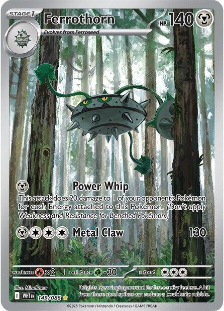 Ferrothorn - 149/086 149/086 Illustration Rare White Flare Pokémon card