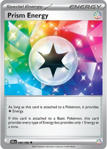 Prism Energy 086/086 Uncommon Black Bolt Pokémon card