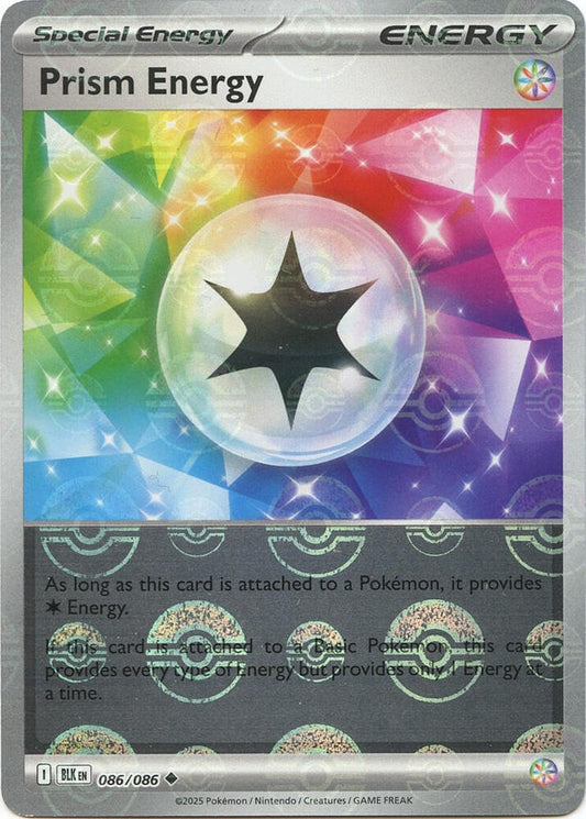 Prism Energy (Poke Ball Pattern) 086/086 Uncommon Black Bolt Pokémon card