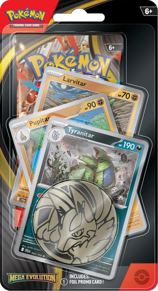 Mega Evolution Premium Checklane Blister [Tyranitar] - ME01: Mega Evolution