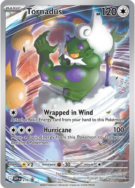 Tornadus - 210 - 210 Promo SV: Scarlet & Violet Promo Cards