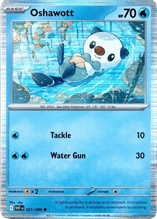 Oshawott - 021/086 (Unova Poster Collection) 021/086 Common Miscellaneous Cards & Products Pokémon card
