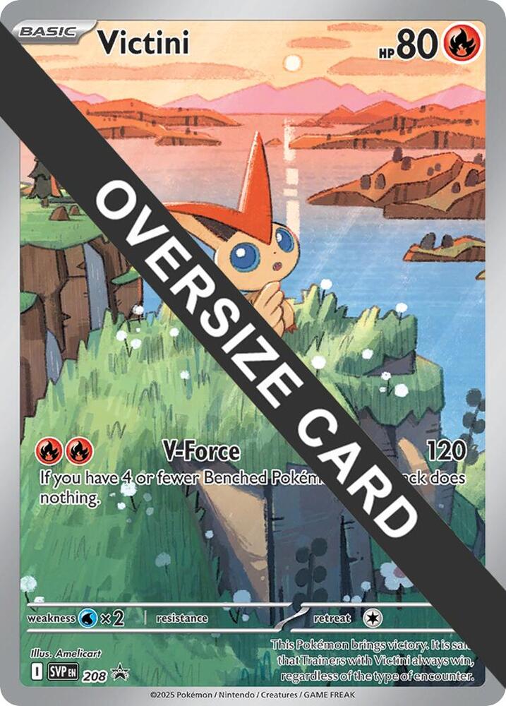 Victini - 208 208 Promo Jumbo Cards Pokémon card