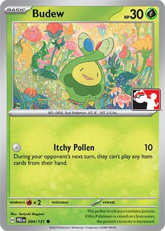 Budew - 004/131 004/131 Common Prize Pack Series Cards Pokémon card