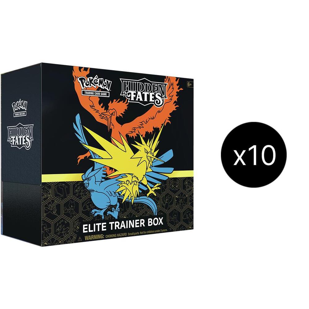 Hidden Fates Elite Trainer Box Case Pokémon card