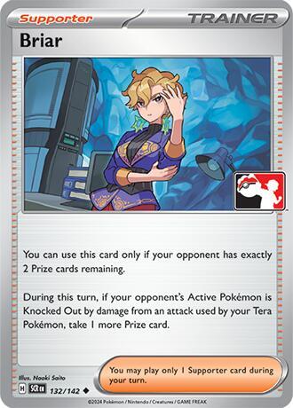 Briar - 132/142 132/142 Uncommon Prize Pack Series Cards Pokémon card