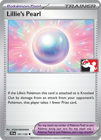 Lillieâs Pearl - 151/159 Uncommon Prize Pack Series Cards