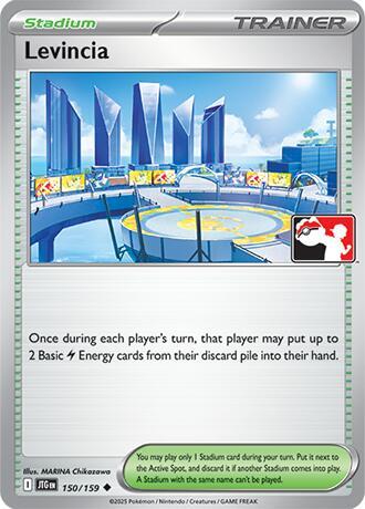 Levincia - 150/159 Uncommon Prize Pack Series Cards