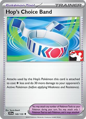 Hop’s Choice Band - 148/159 Holo Rare Prize Pack Series Cards