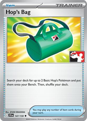 Hop's Bag - 147/159 147/159 Uncommon Prize Pack Series Cards Pokémon card