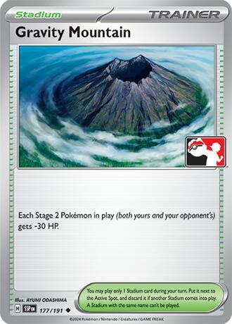 Gravity Mountain - 177/191 Uncommon Prize Pack Series Cards