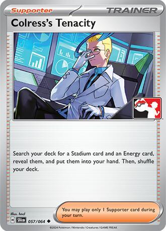 Colress's Tenacity - 057/064 Uncommon Prize Pack Series Cards