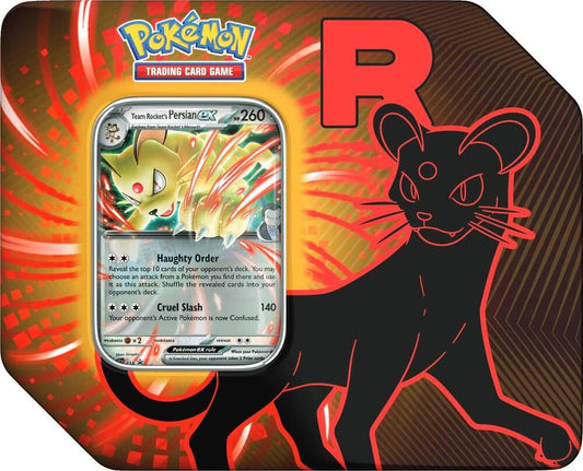 Team Rocket Tin [Team Rocket's Persian ex] Miscellaneous Cards & Products Pokémon card