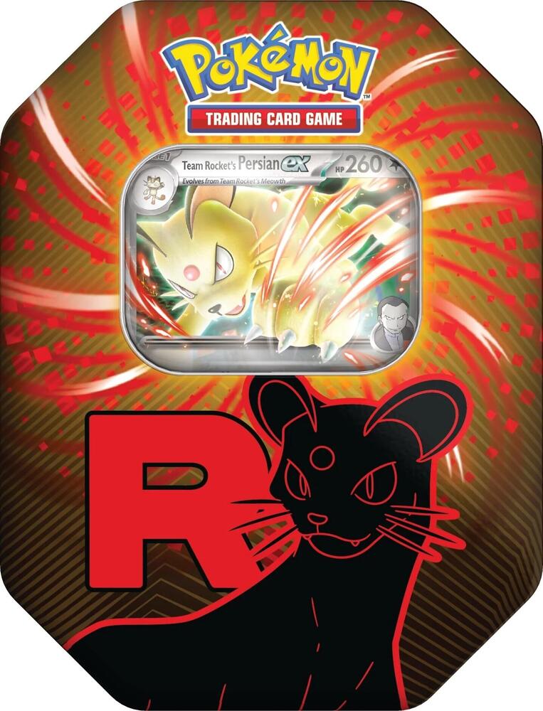 Team Rocket Tin [Team Rocket's Persian ex] (International Version) - Miscellaneous Cards & Products