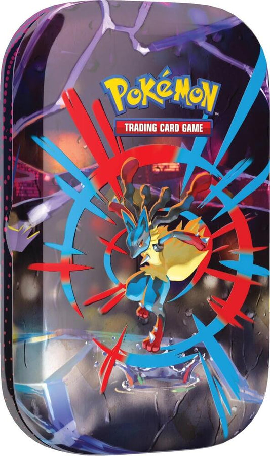 Mega Heroes Mini Tin [Mega Lucario] Mega Evolution Pokémon card