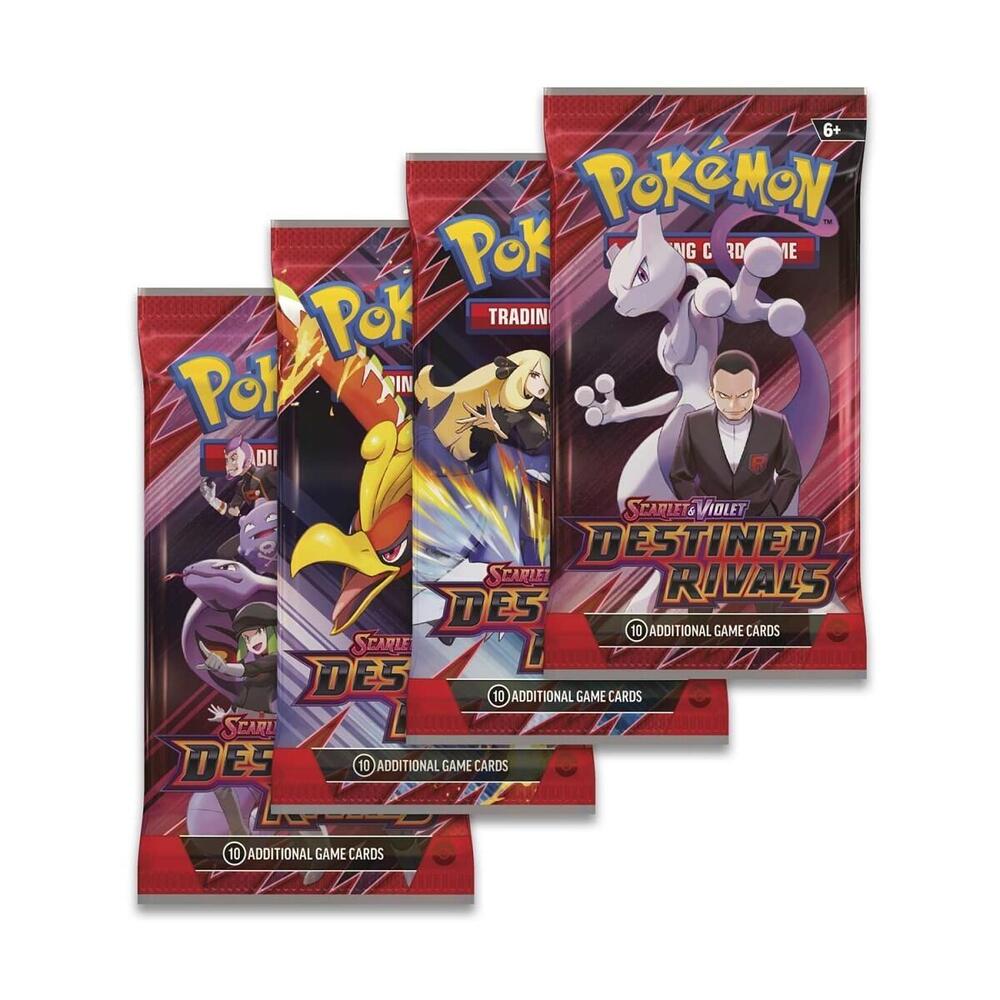 Destined Rivals Booster Pack Art Bundle [Set of 4] - SV10: Destined Rivals