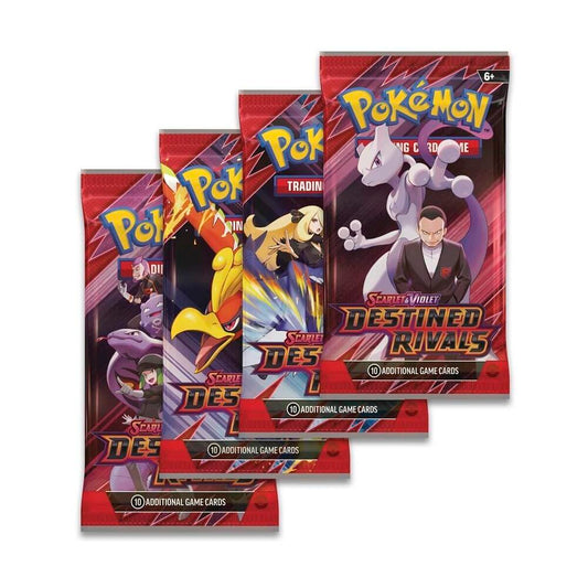 Destined Rivals Booster Pack Art Bundle [Set of 4] - SV10: Destined Rivals