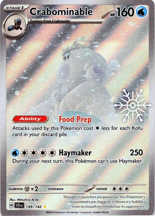 Crabominable - 149/142 (Holiday Calendar) 149/142 Illustration Rare Miscellaneous Cards & Products Pokémon card