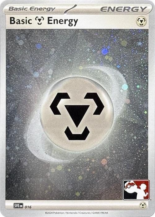 Basic Metal Energy - 016 (Cosmos Holo) 016 Common Prize Pack Series Cards Pokémon card
