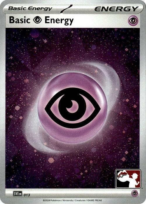 Basic Psychic Energy - 013 (Cosmos Holo) 013 Common Prize Pack Series Cards Pokémon card