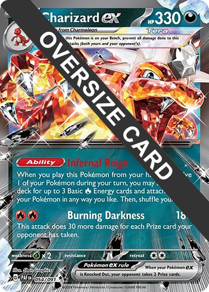 Charizard ex - 054/091 054/091 Double Rare Jumbo Cards Pokémon card
