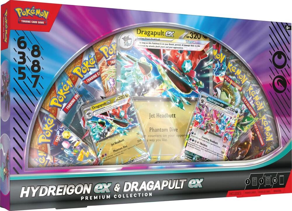 Hydreigon ex & Dragapult ex Premium Collection - Miscellaneous Cards & Products