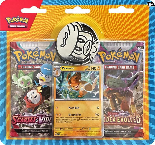 Checklane 2-Pack Blister [Pawmot] (3-tab) Miscellaneous Cards & Products Pokémon card