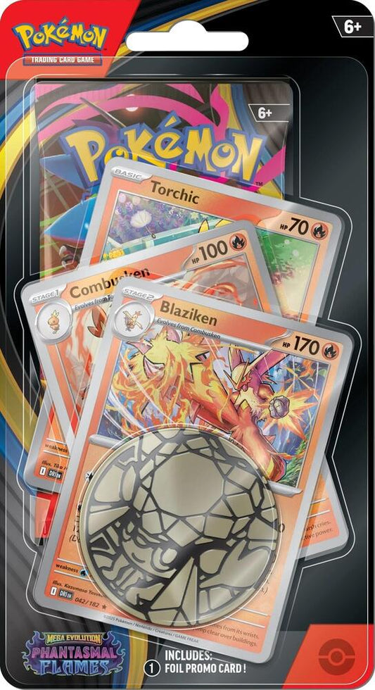 Phantasmal Flames Premium Checklane Blister [Blaziken] Pokémon card