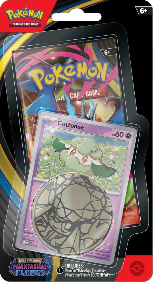 Phantasmal Flames Single Pack Blister [Cottonee] Pokémon card