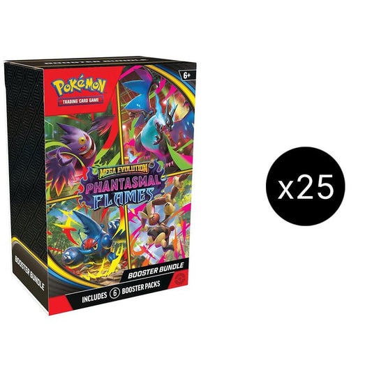 Phantasmal Flames Booster Bundle Case Pokémon card