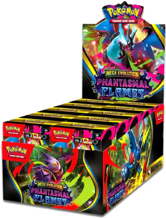 Phantasmal Flames Build & Battle Box Display Pokémon card