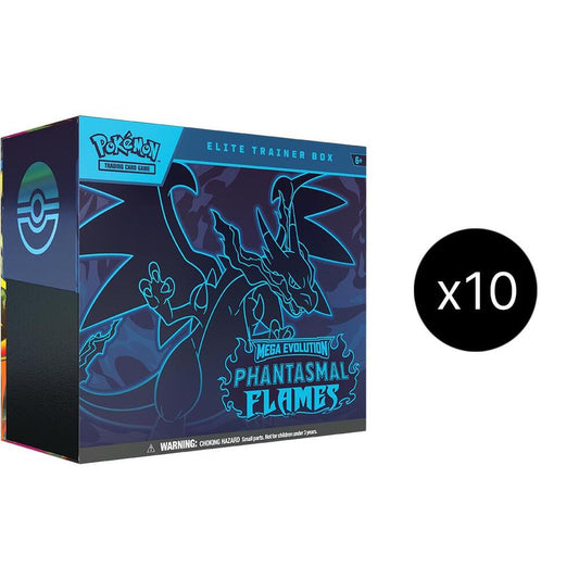Phantasmal Flames Elite Trainer Box Case Pokémon card