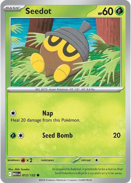 Seedot - 013/132 Common ME01: Mega Evolution