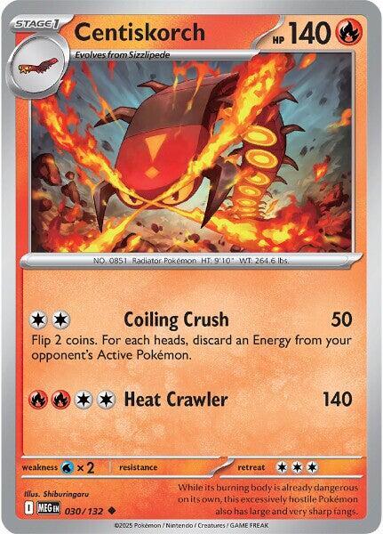 Centiskorch - 030/132 Uncommon ME01: Mega Evolution