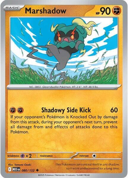 Marshadow - 080/132 080/132 Uncommon Mega Evolution Pokémon card