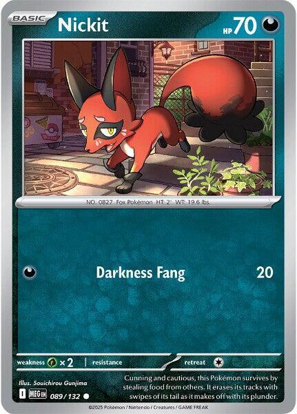 Nickit - 089/132 Common ME01: Mega Evolution