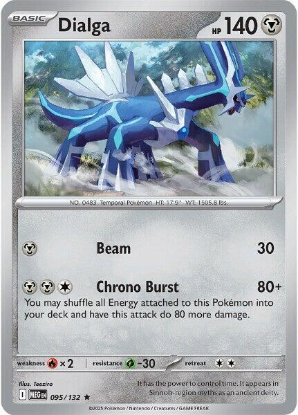 Dialga - 095/132 Rare ME01: Mega Evolution