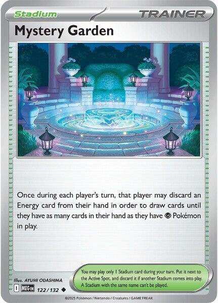 Mystery Garden - 122/132 122/132 Uncommon Mega Evolution Pokémon card