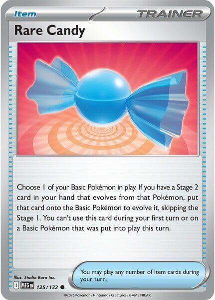 Rare Candy - 125/132 125/132 Common Mega Evolution Pokémon card