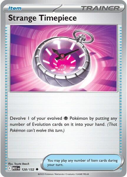 Strange Timepiece - 128/132 Uncommon ME01: Mega Evolution