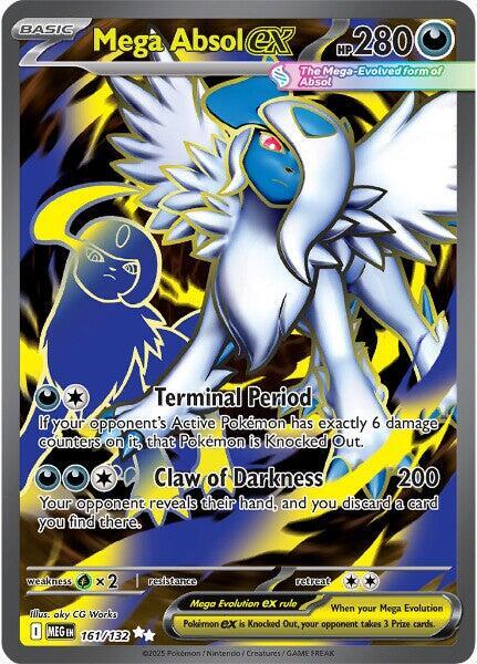 Mega Absol ex - 161/132 161/132 Ultra Rare Mega Evolution Pokémon card