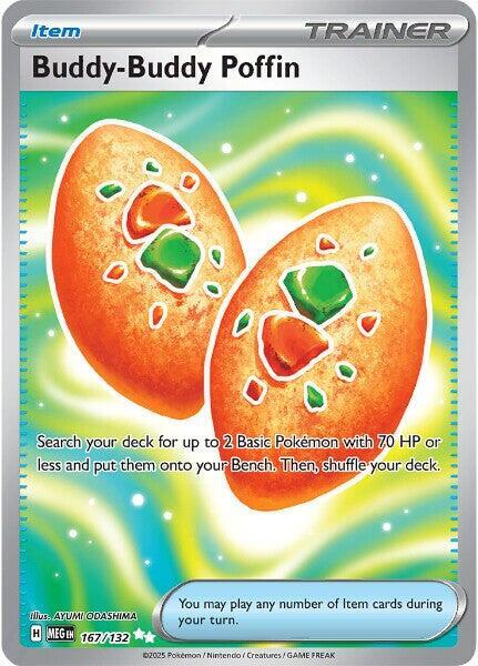 Buddy-Buddy Poffin - 167/132 Ultra Rare ME01: Mega Evolution