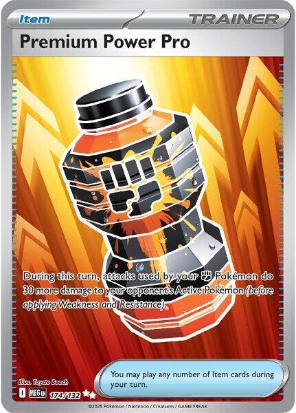 Premium Power Pro - 174/132 Ultra Rare ME01: Mega Evolution