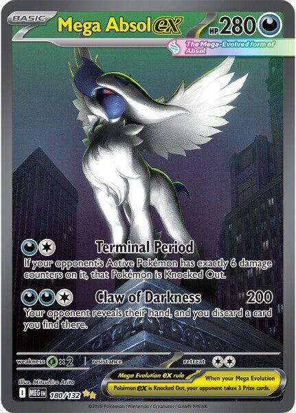 Mega Absol ex - 180/132 180/132 Special Illustration Rare Mega Evolution Pokémon card
