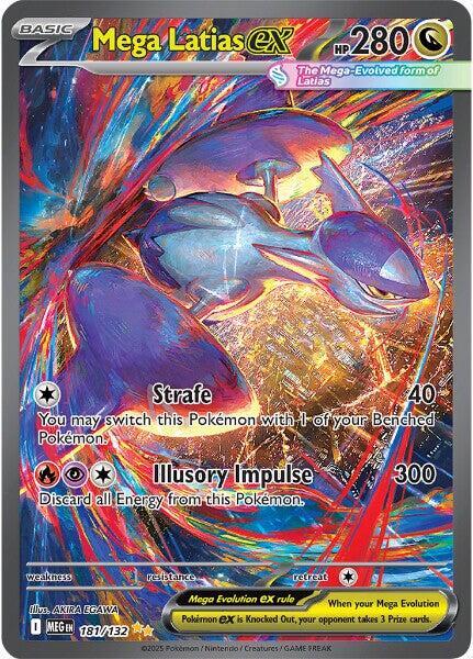 Mega Latias ex - 181/132 181/132 Special Illustration Rare Mega Evolution Pokémon card