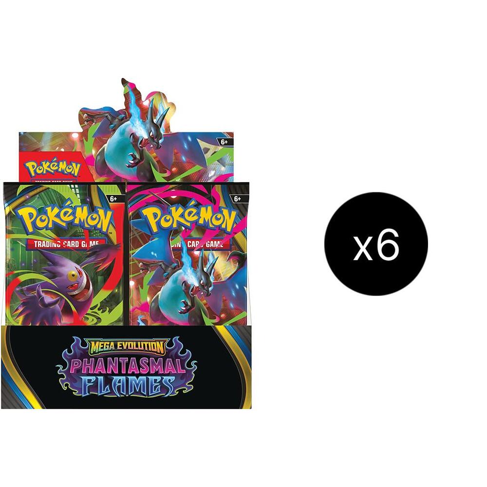 Phantasmal Flames Booster Box Case Pokémon card