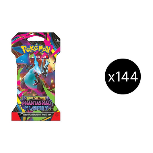 Phantasmal Flames Sleeved Booster Case Pokémon card