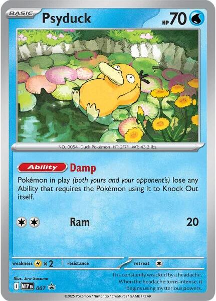 Psyduck - 007 - 7 Promo ME: Mega Evolution Promo